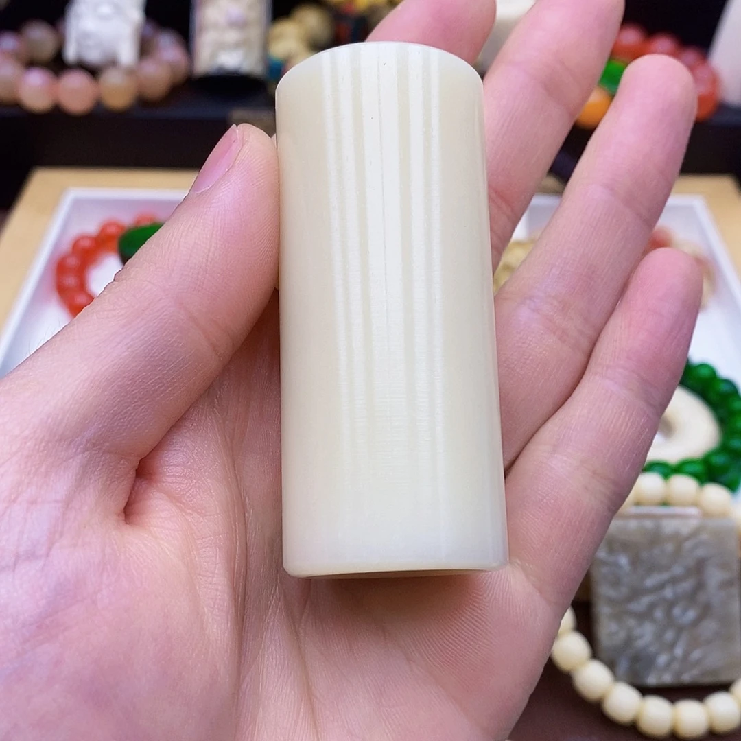 驼骨手串/手链驼骨鸡油黄手把件