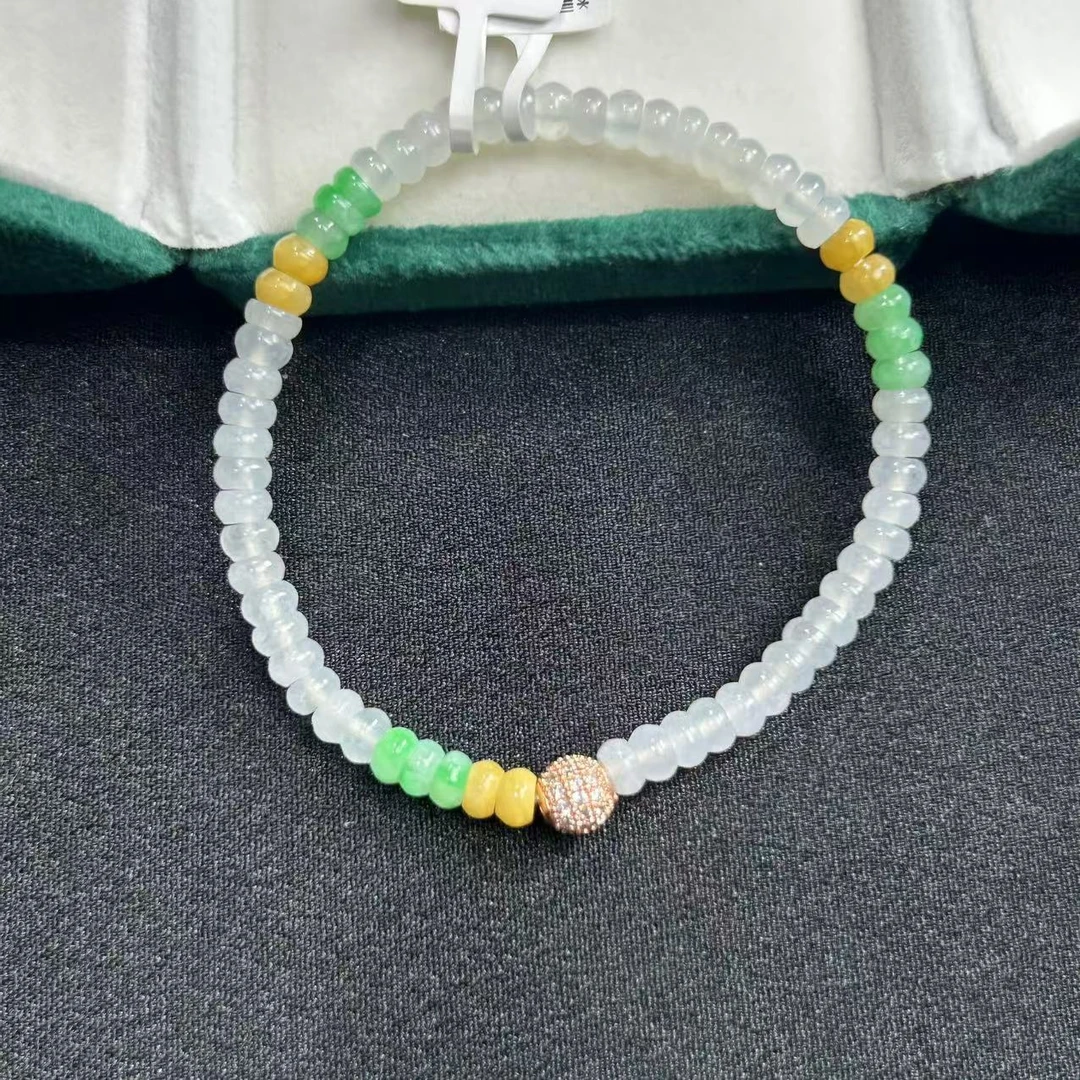 【睿泽鉴宝】翡翠手串  FZB0118-494