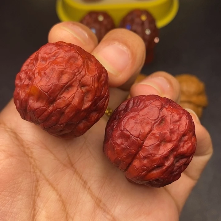 吊坠文玩核桃38尺方尊元宝