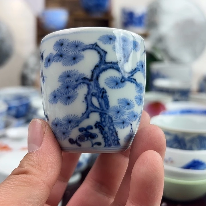 景德镇陶瓷手绘杯子