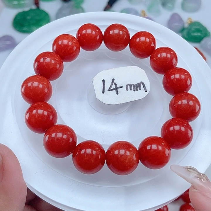 翡翠手链未镶嵌手链