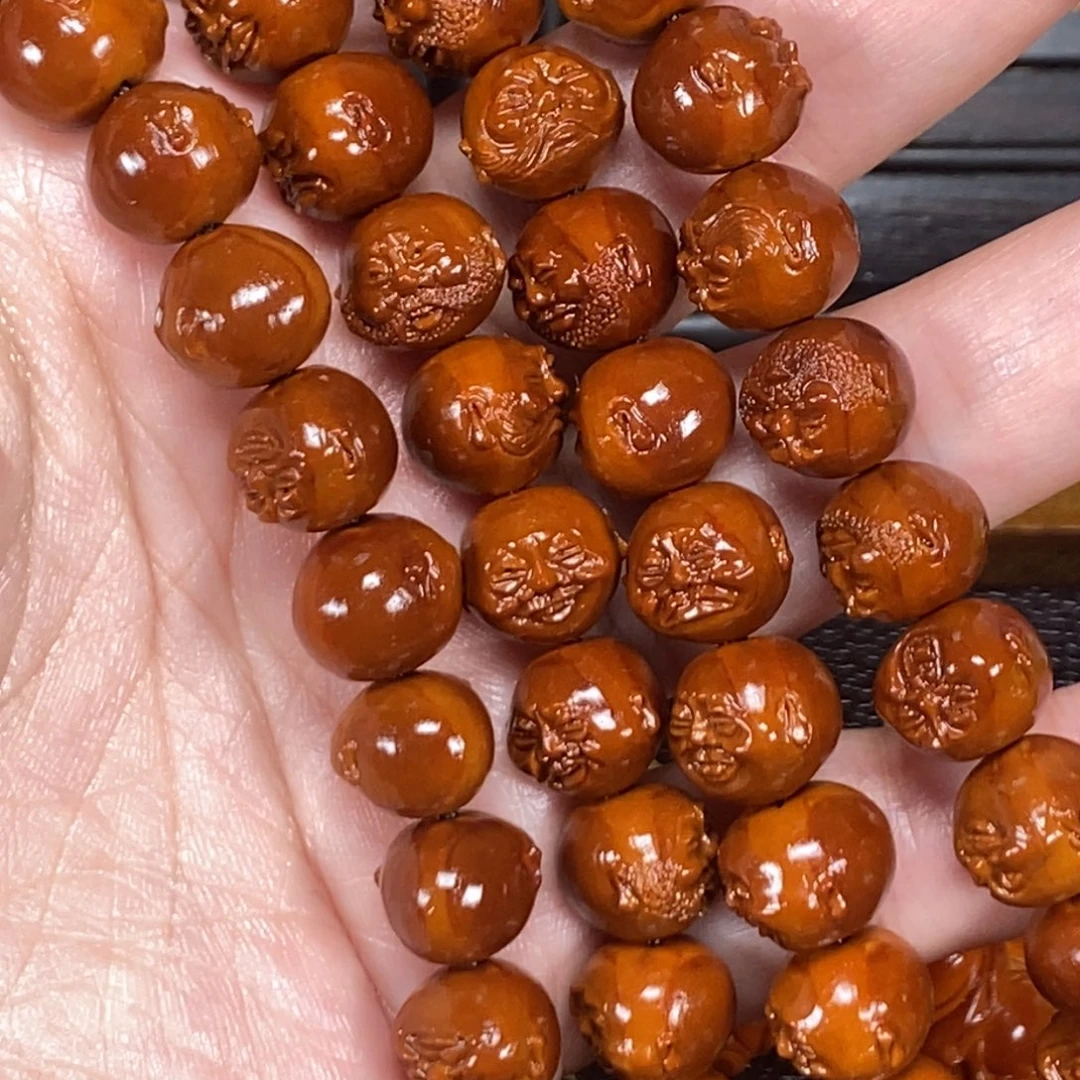 橄榄核吊坠108罗汉111