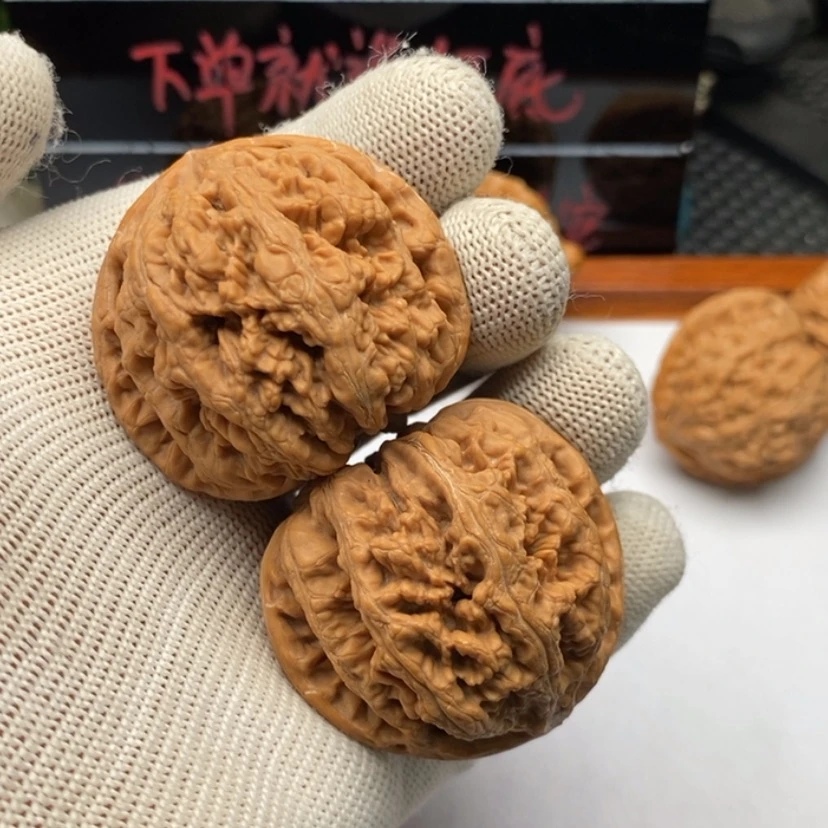【闪购商品】文玩核桃把件22粗筋