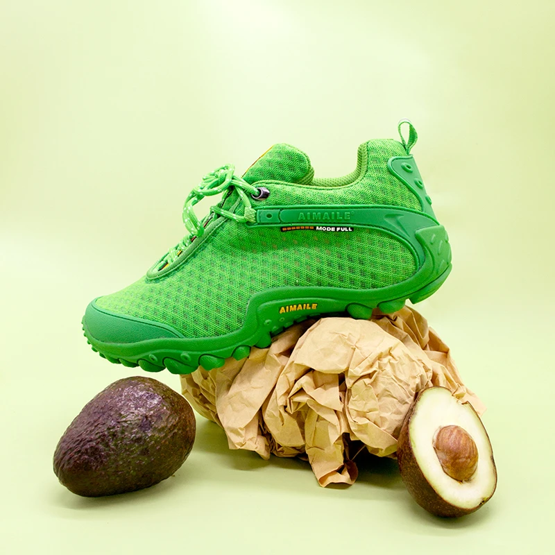 夏季户外运动鞋女鞋网面透气登山鞋轻便防滑徒步男鞋低帮休闲鞋子