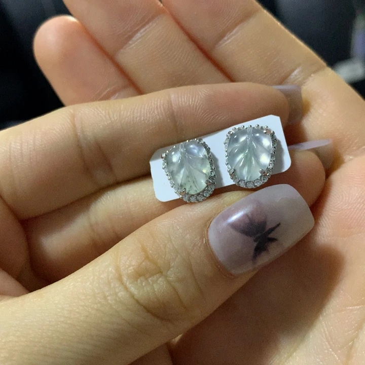 翡翠银S925镶嵌戒指