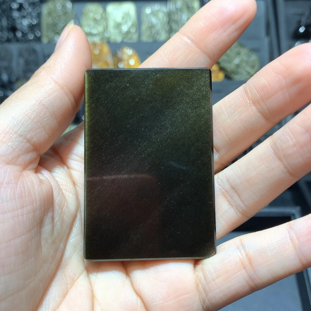 黑曜岩未镶嵌吊坠(赠链)费