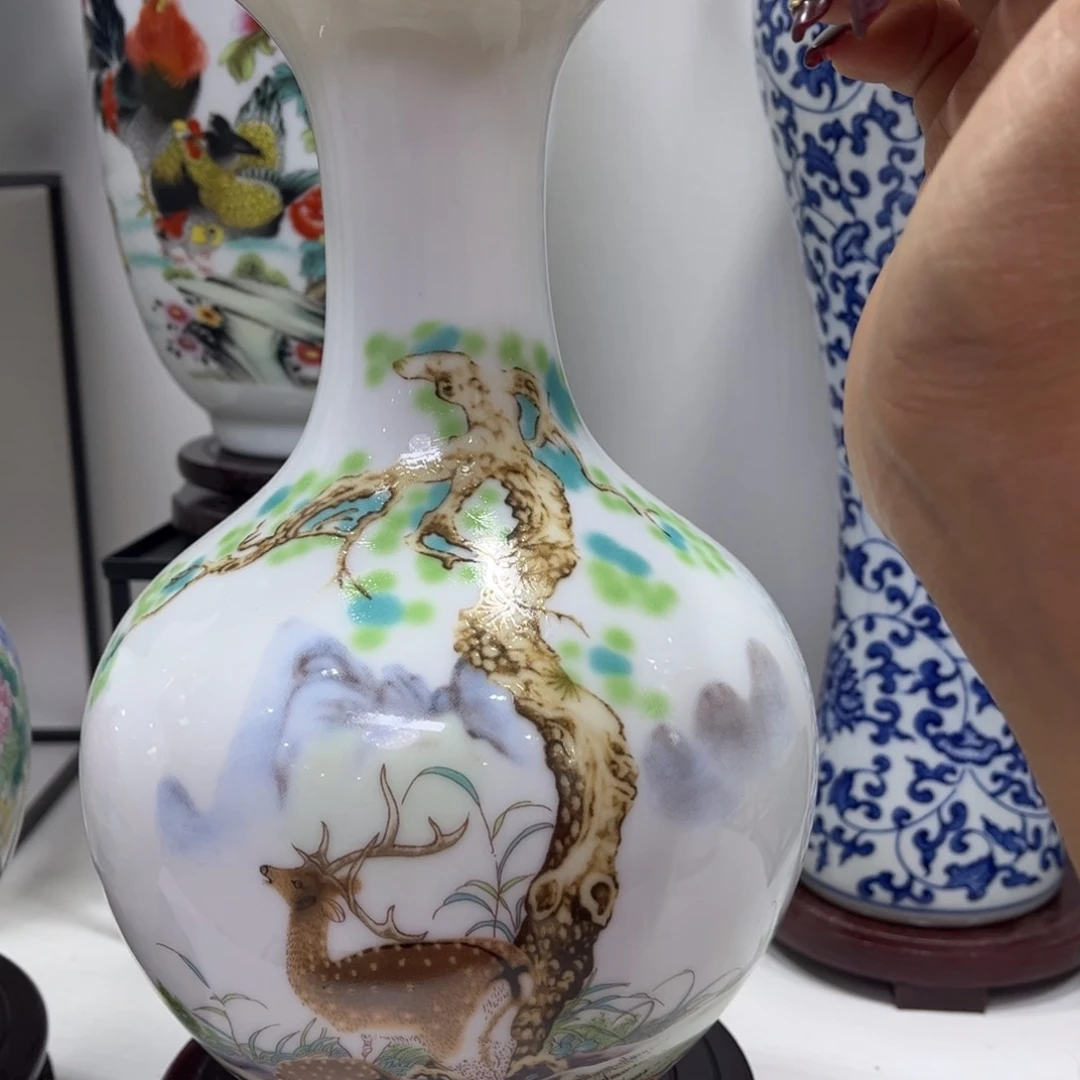 景德镇陶瓷花瓶摆件