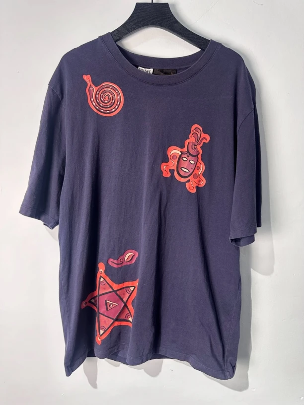 90新 LOEWE/罗意威 威海洋短袖 xl码