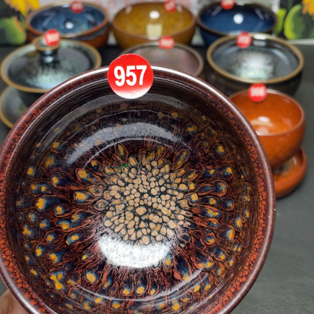茶盏957 建窑建盏茶盏