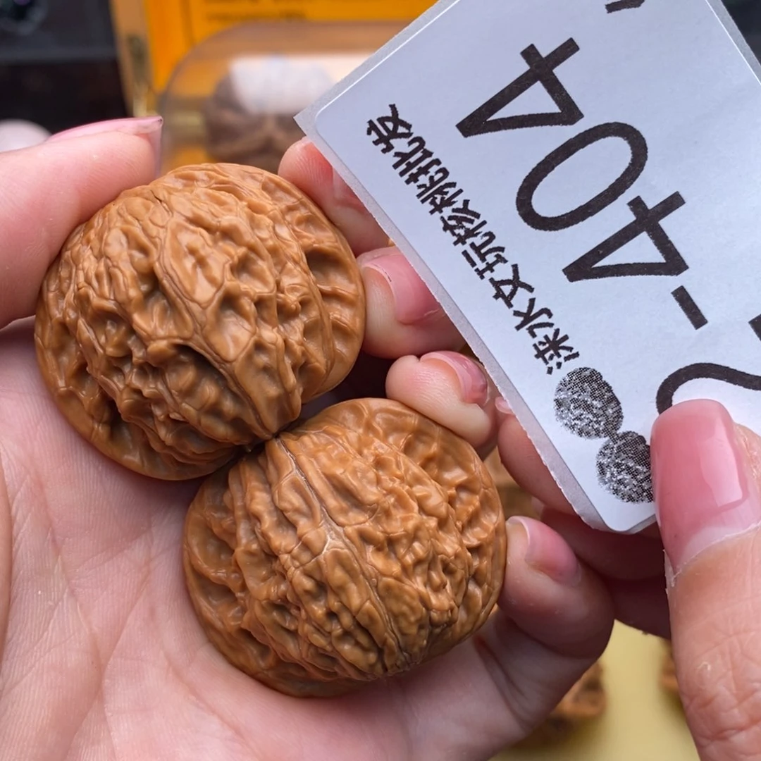 文玩核桃把件38正磨