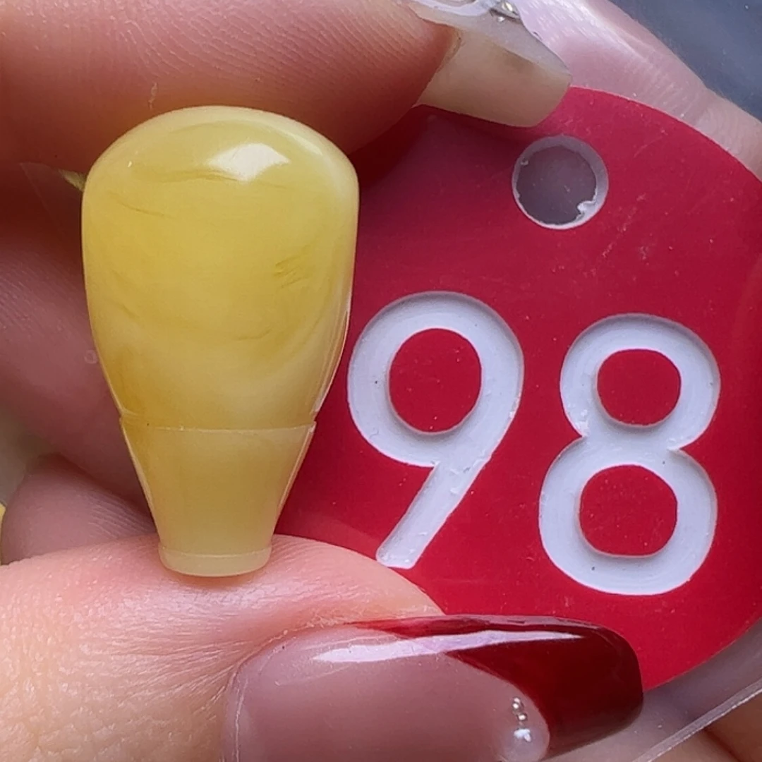 蜜蜡未镶嵌珠宝奇石A****～12.5mm三通