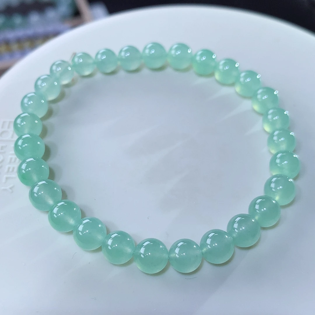 未镶嵌手串翡翠翡翠卡6.5