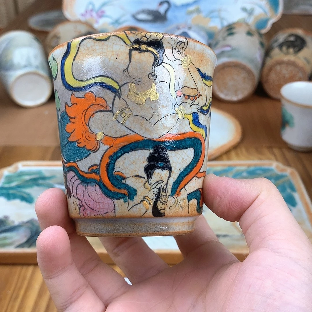 杯景德镇陶瓷手作