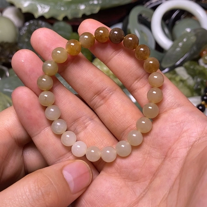 岫玉未镶嵌岫玉颈饰
