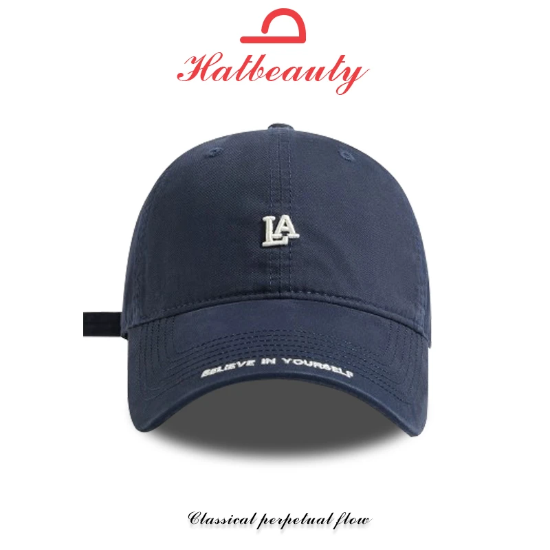 Hatbeauty-春夏季新款字母棒球帽女刺绣遮阳帽子休闲鸭舌帽