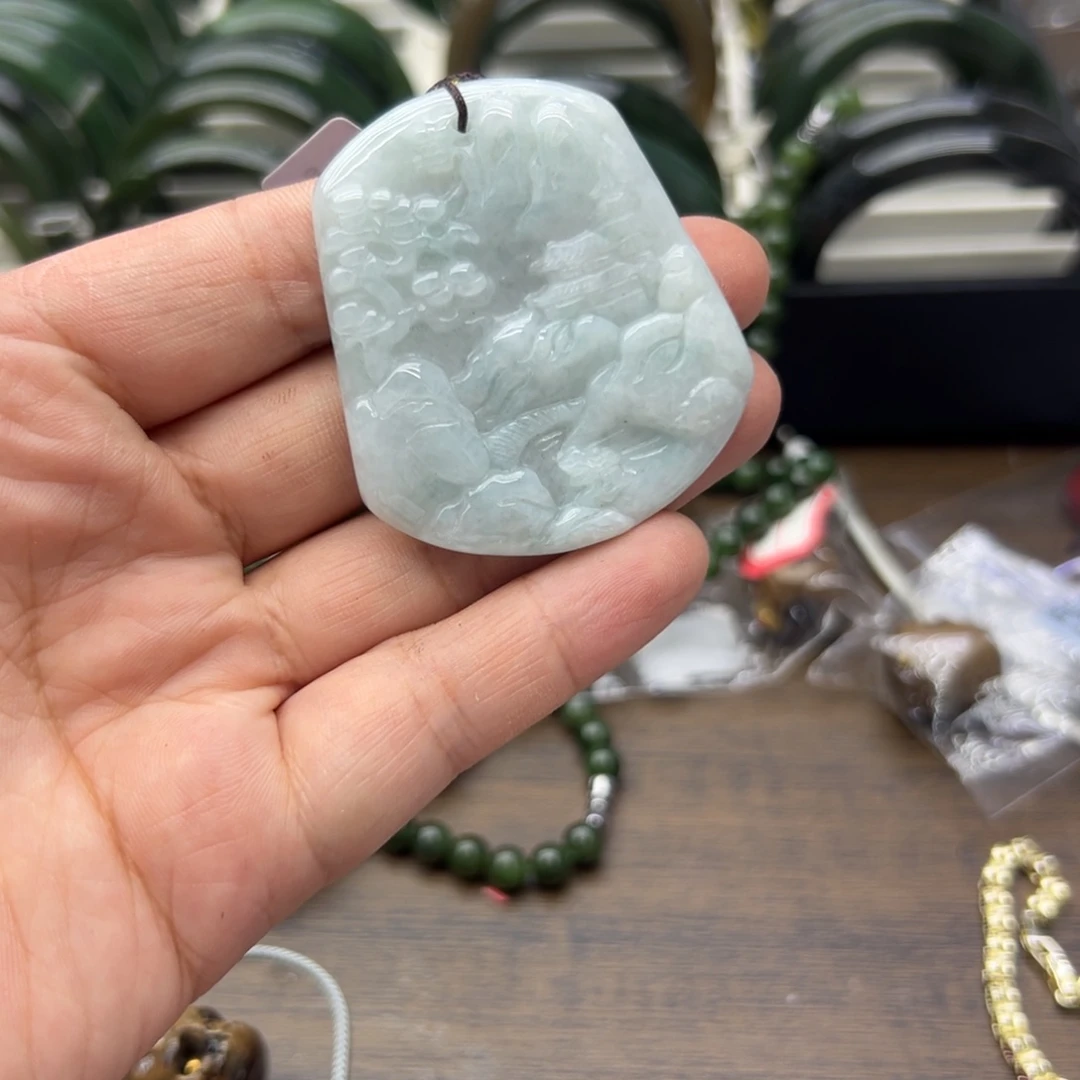 颈饰未镶嵌翡翠333