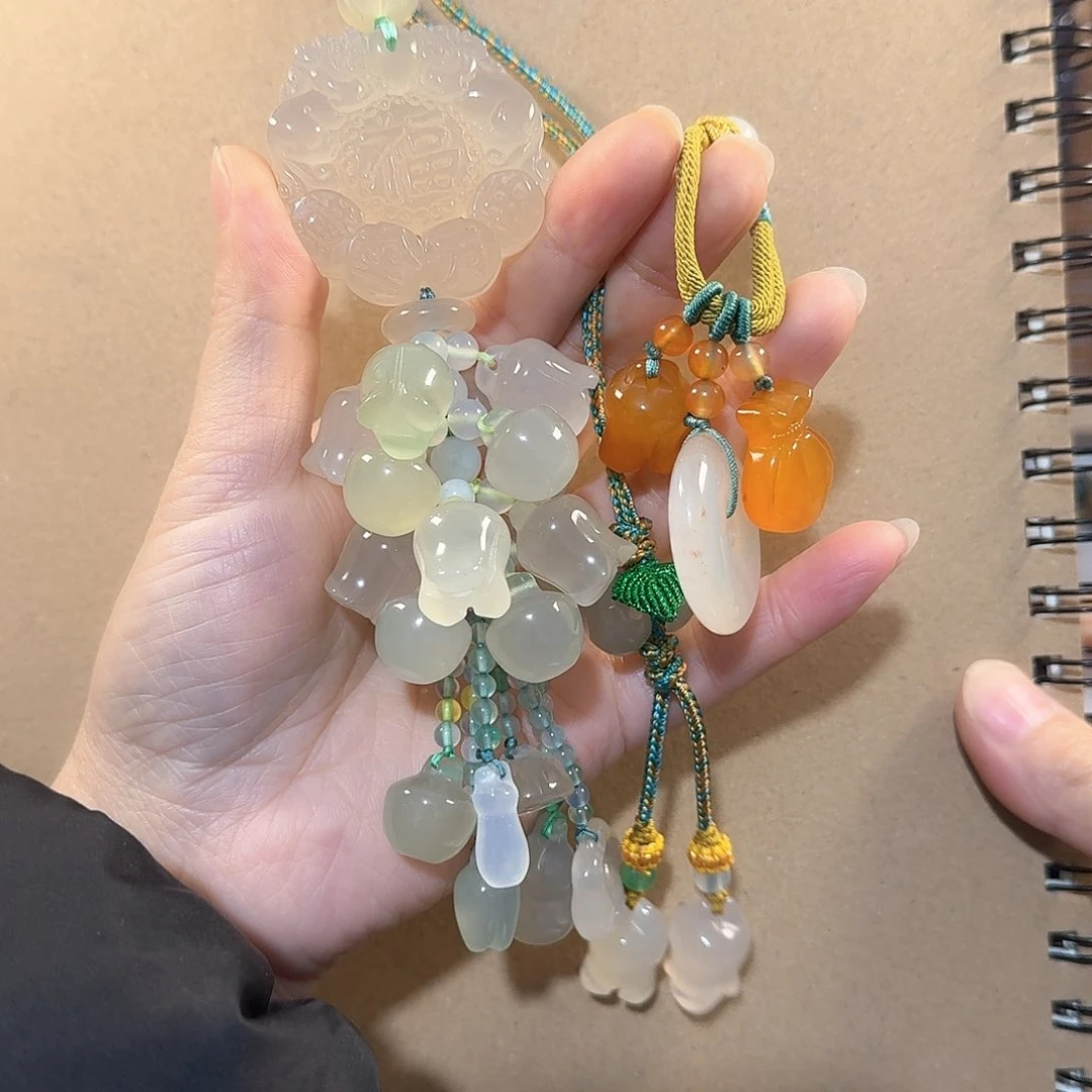 玛瑙/玉髓挂件未镶嵌