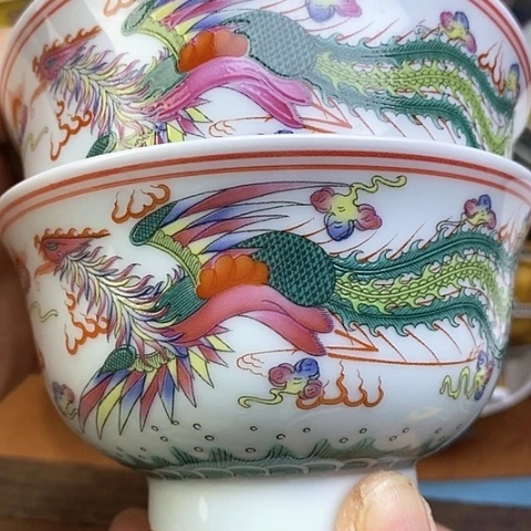 景德镇陶瓷藏式茶碗