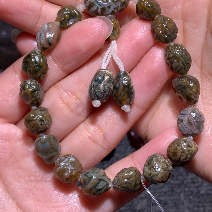未镶嵌玛瑙/玉髓珠宝半成品