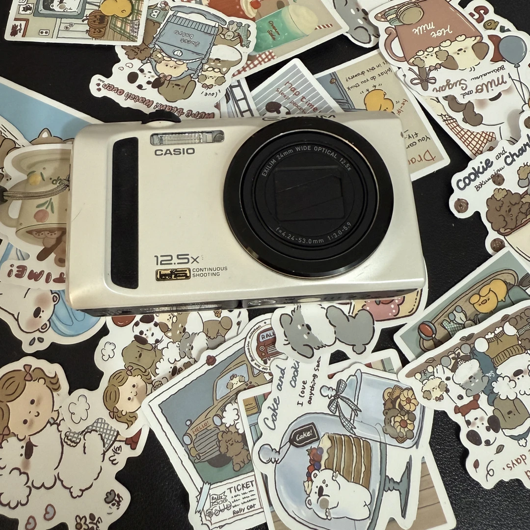 9新 Casio/卡西欧 ZR100。1210万像素，屏老化功能正常不影响出片