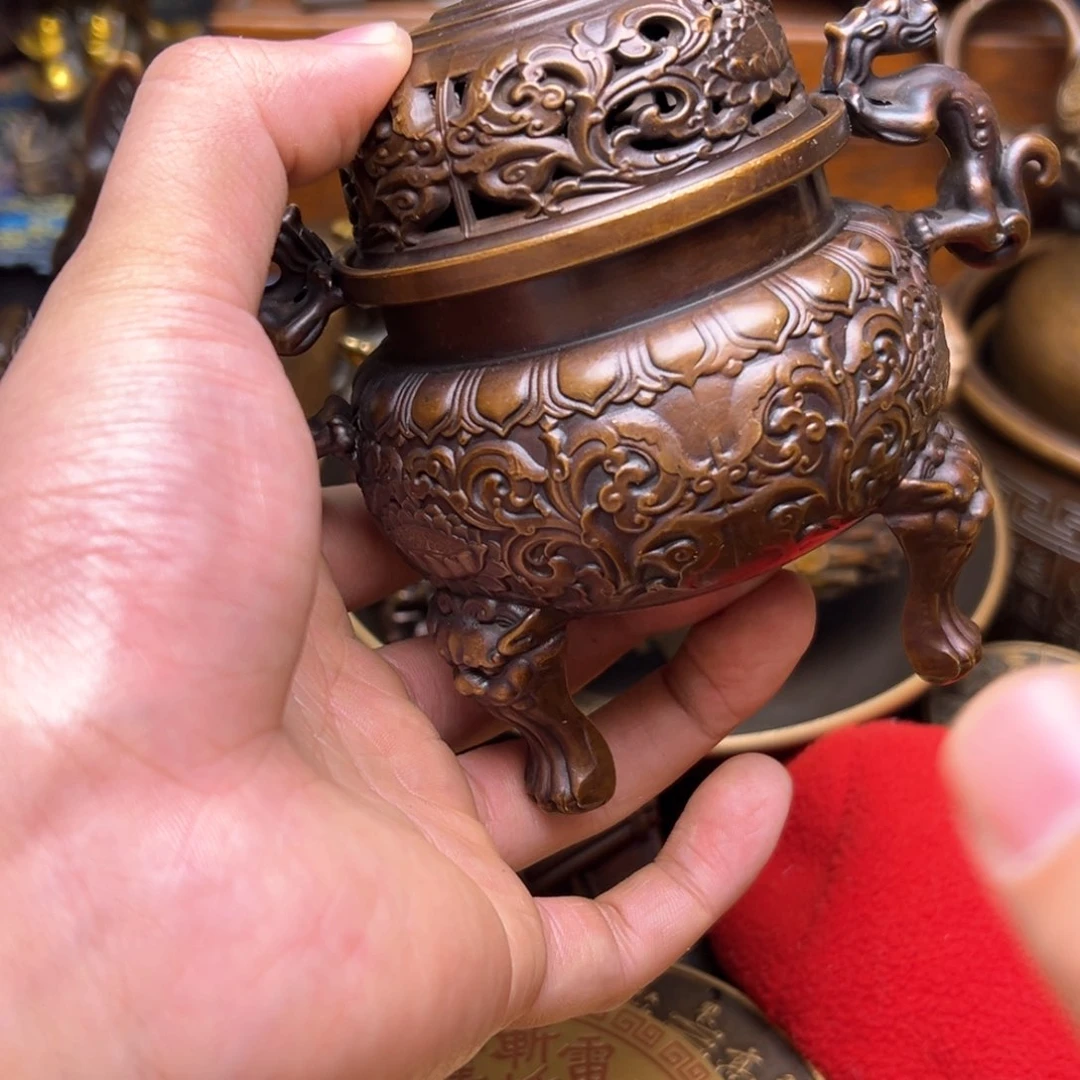 精美铜器点击下单