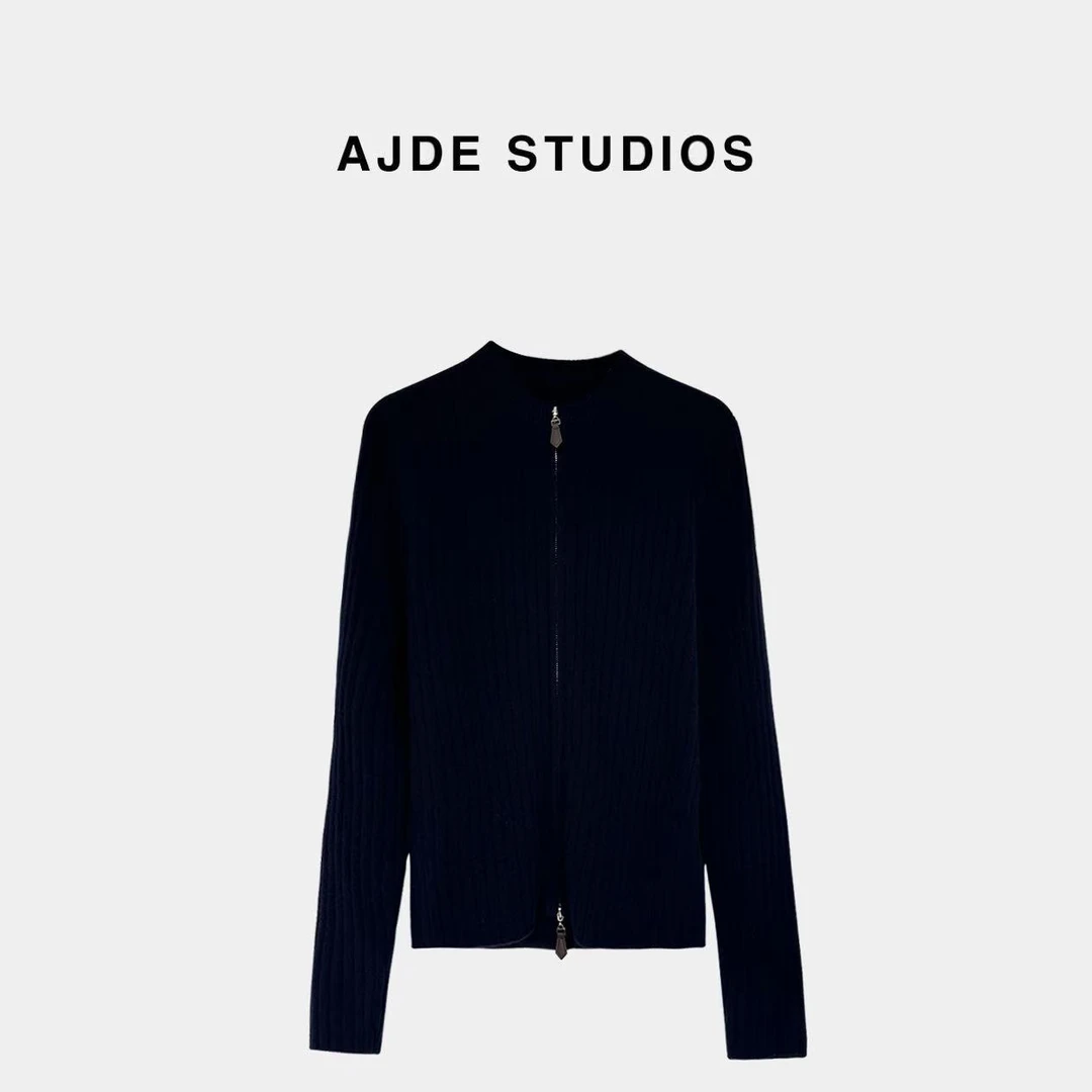 AJDE|ROW竖纹显瘦毛衣01秋冬穿搭