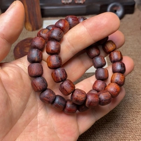 藤类A149降真香1.2老型瑕疵珠发其一