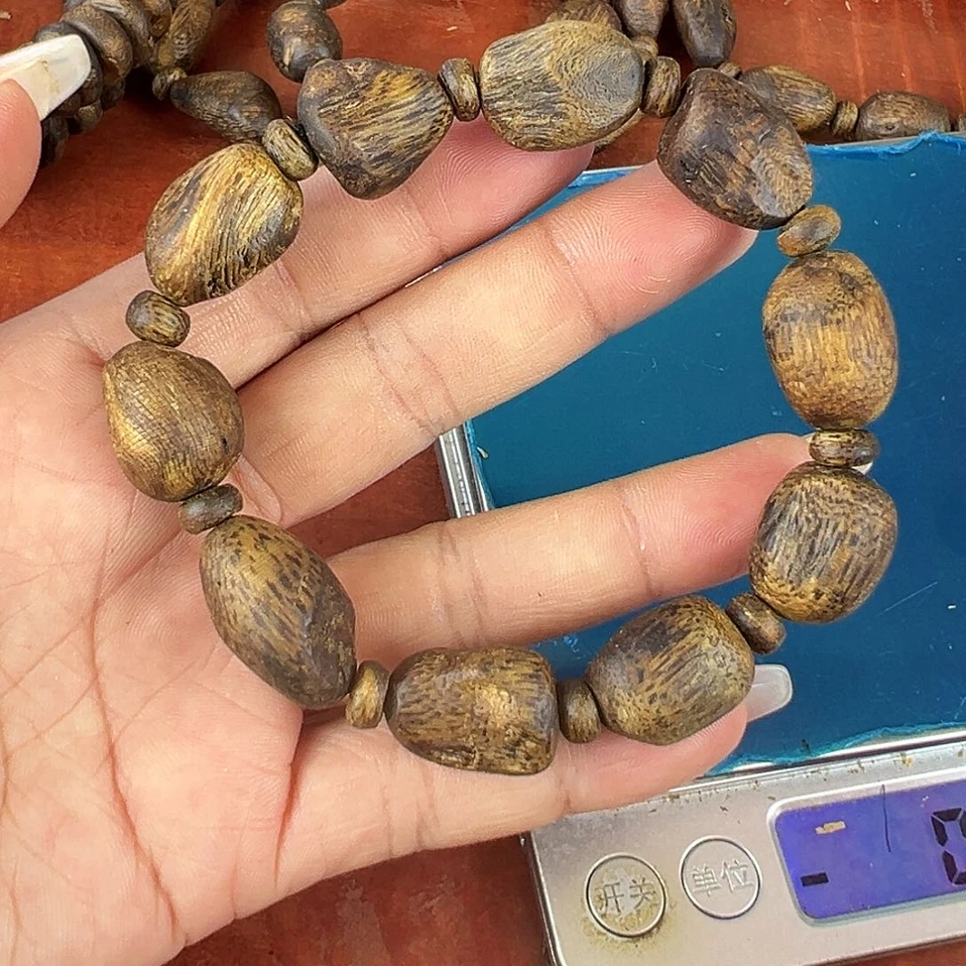 来***沉香沉香碎屑树丁单圈13g