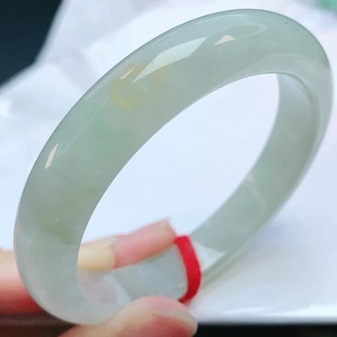 未镶嵌手镯翡翠54圈口400008
