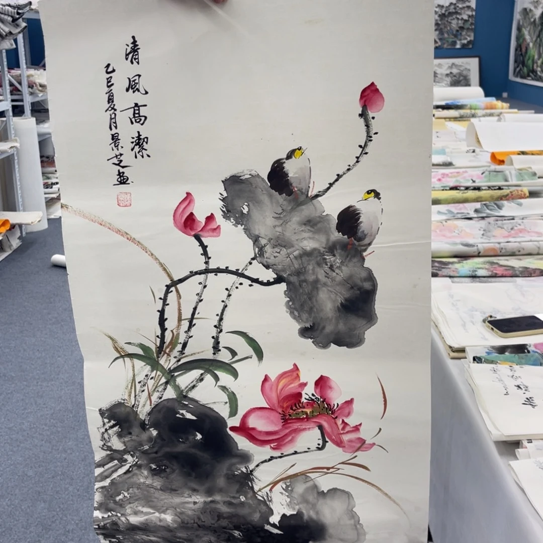 国画纯手绘作品图