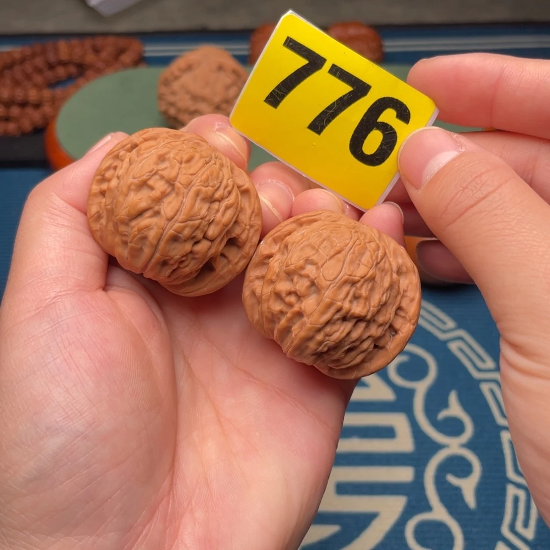 文玩核桃把件39磨盘776号