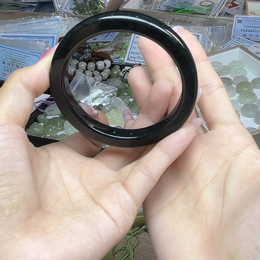 未镶嵌手镯和田玉59.6
