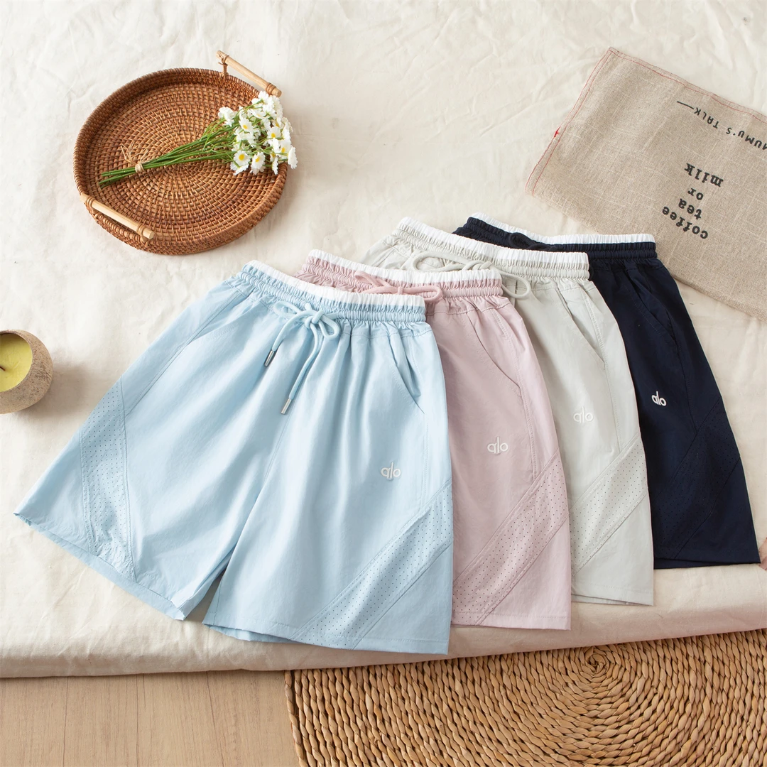 【专柜品质】女大童短裤夏季薄款中大童休闲五分裤宽松轻薄透气中裤