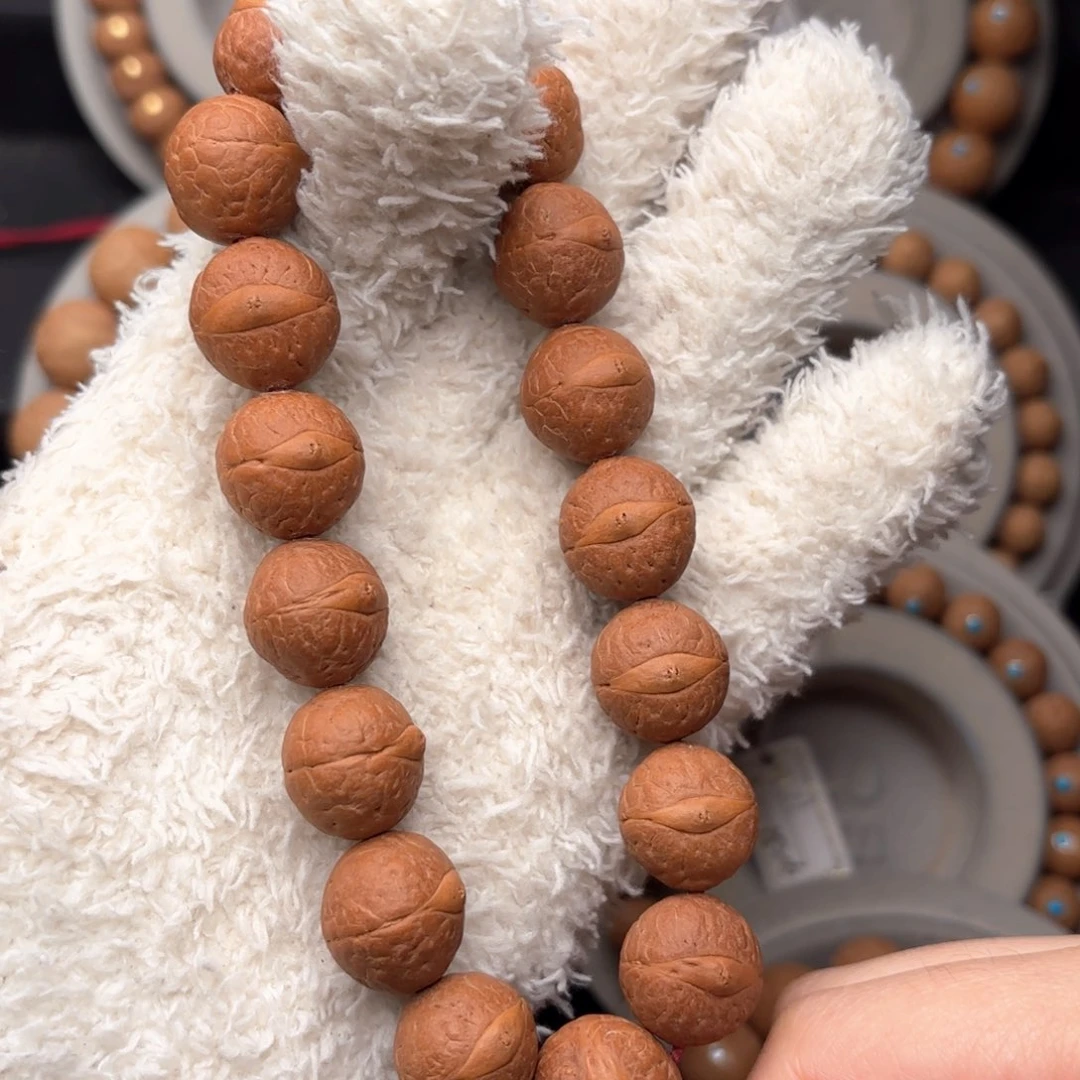 凤眼菩提吊坠精品手串15.5