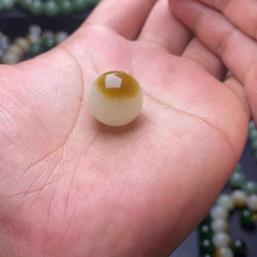 和田玉未镶嵌挂件饼*