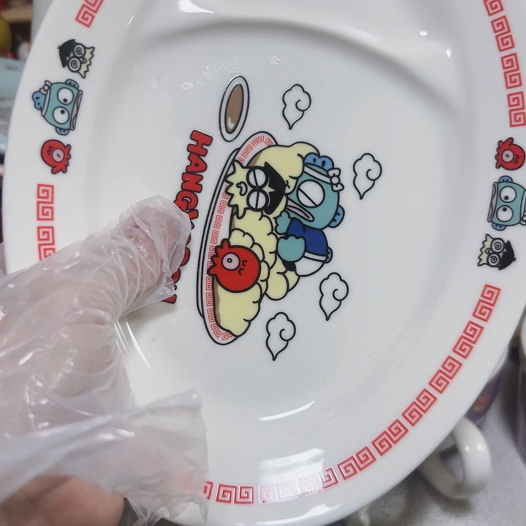 瓷片微瑕满20包邮可爱