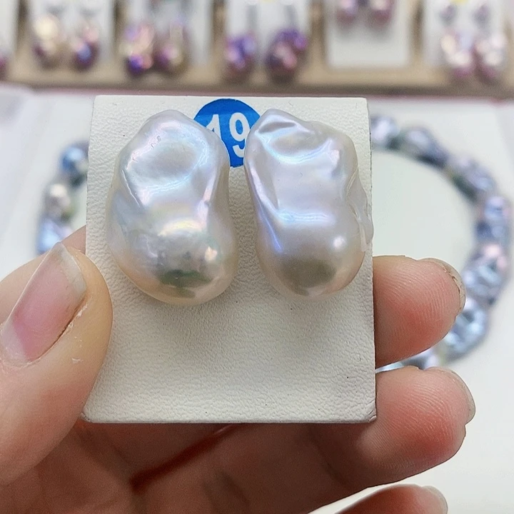 颈饰银S925镶嵌淡水珍珠