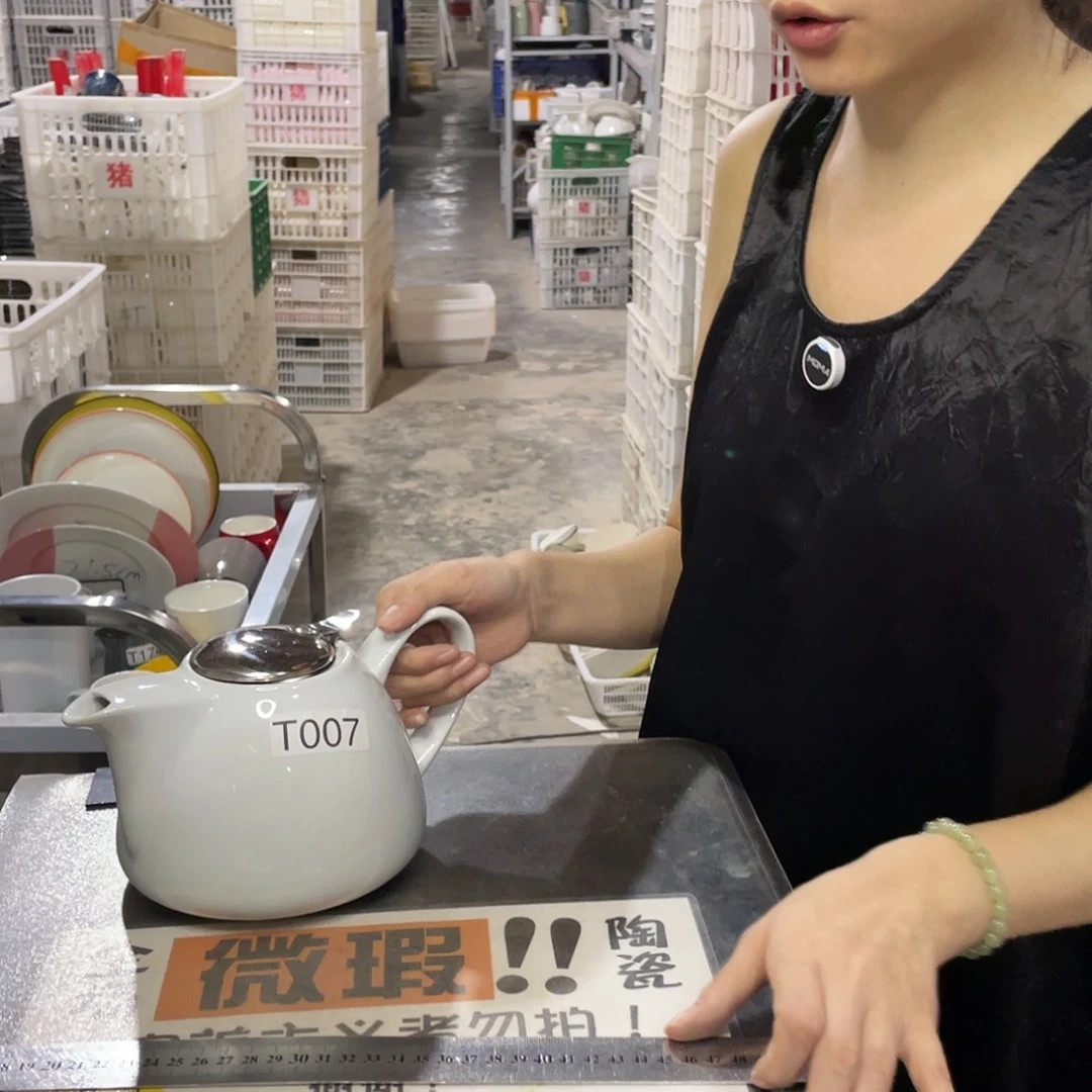 瓷片007             1壶4杯