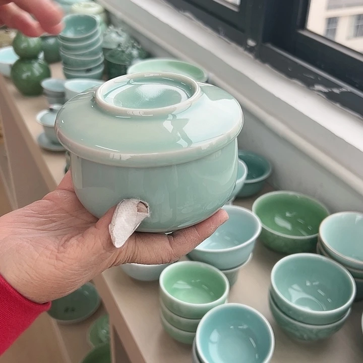 小米茶器龙泉青瓷