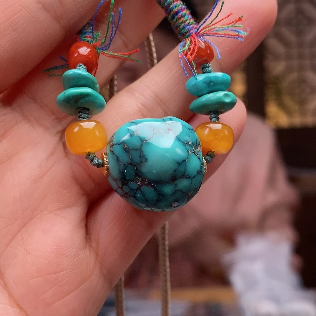 未镶嵌绿松石珠宝奇石