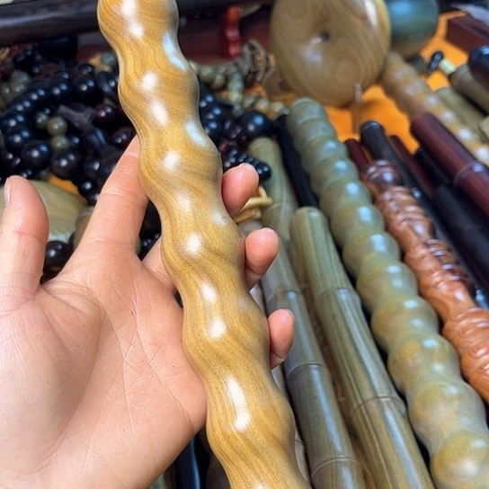 木迈*威绿檀葫芦棍子一根303.4