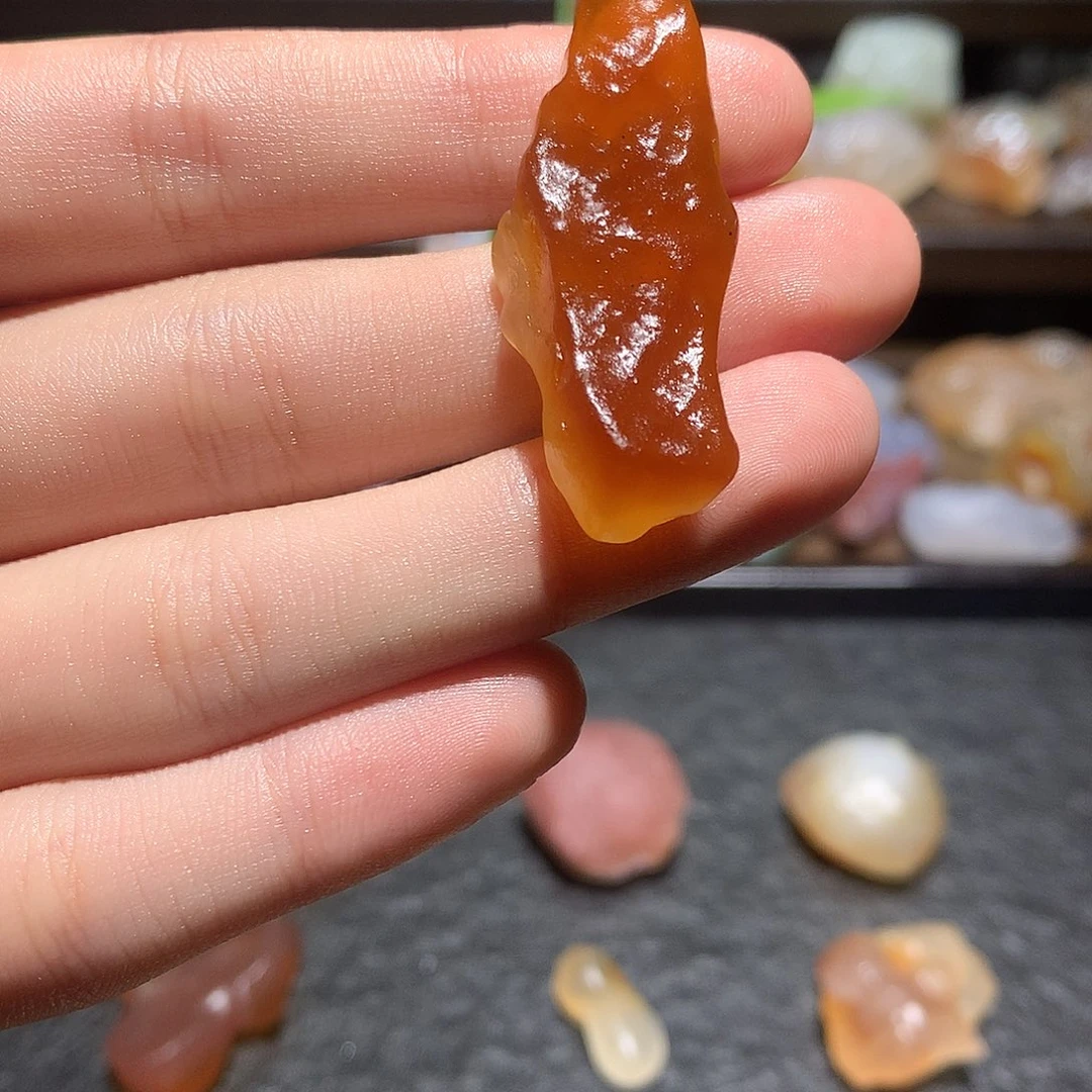 玛瑙/玉髓未镶嵌颈饰