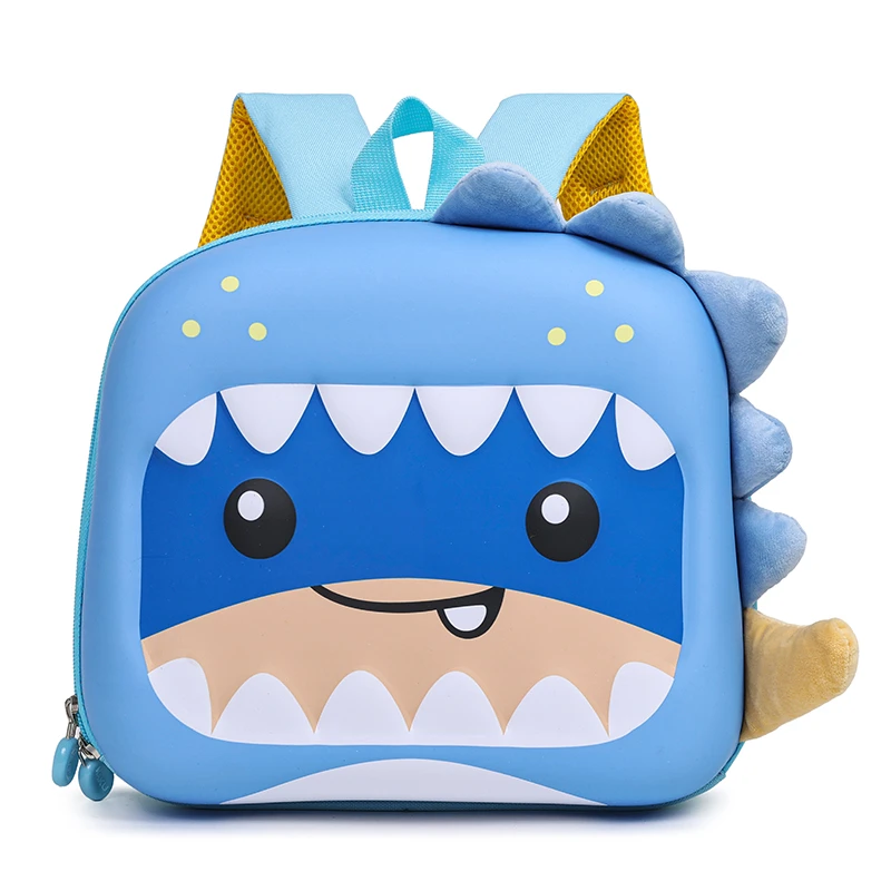 儿童超萌1-2-4岁书包男宝小恐龙超轻背包女孩超可爱大容量双肩包3