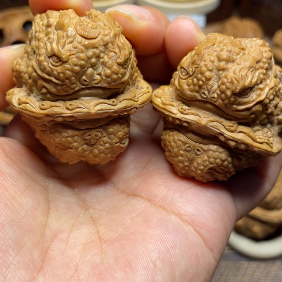 龙蝉金蝉蛤蟆头核桃