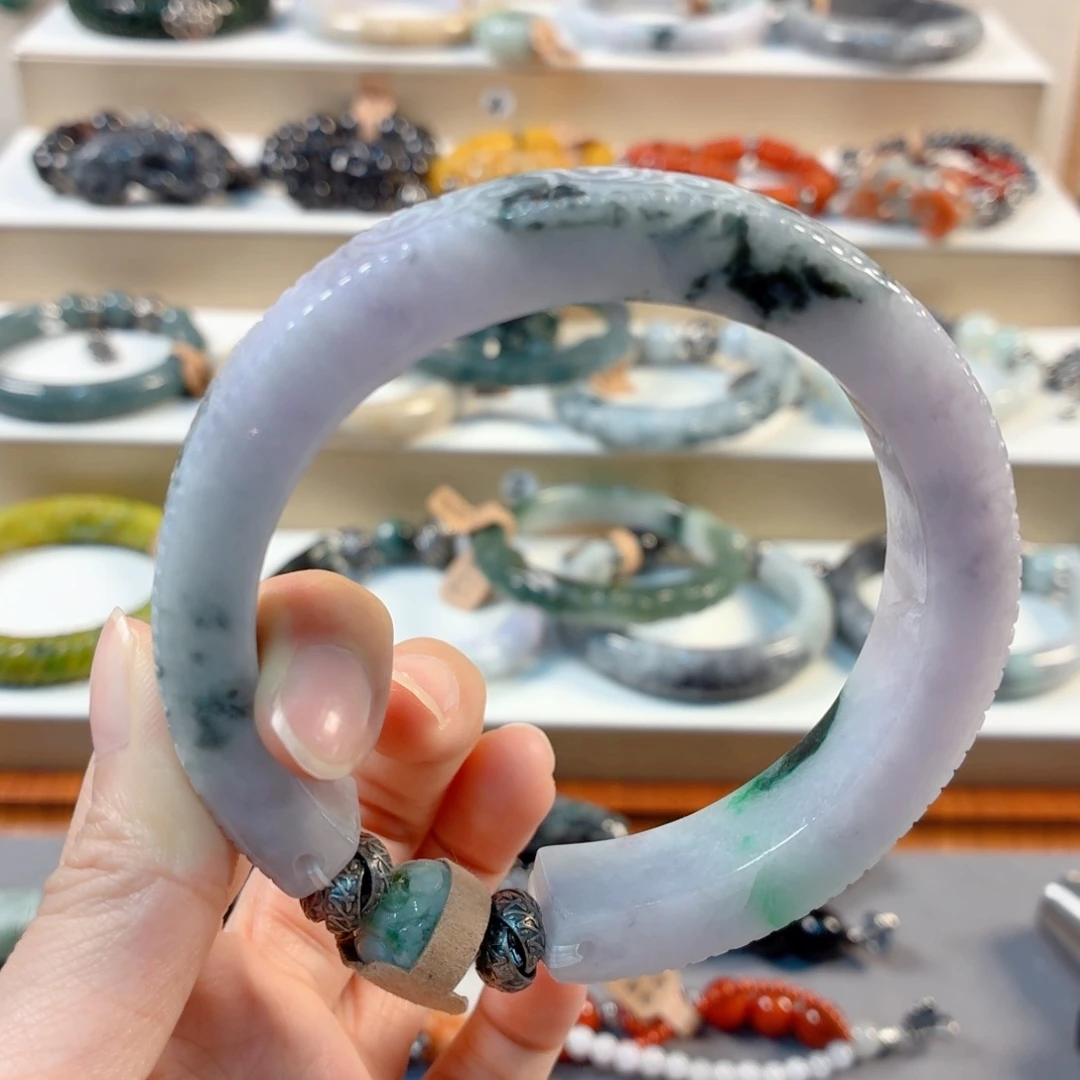 果***君翡翠未镶嵌手链手串