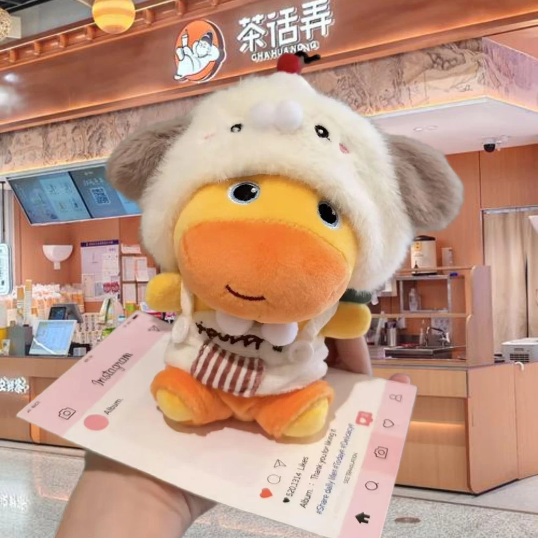 挂件系列可爱水豚噜噜包包挂件卡通毛绒可爱玩偶钥匙扣挂饰送礼物