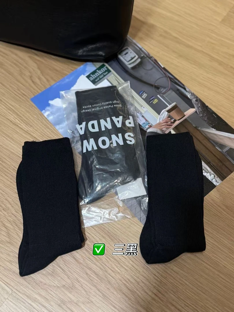 「金小姐」高帮螺纹松弛感堆堆袜～到手三双～