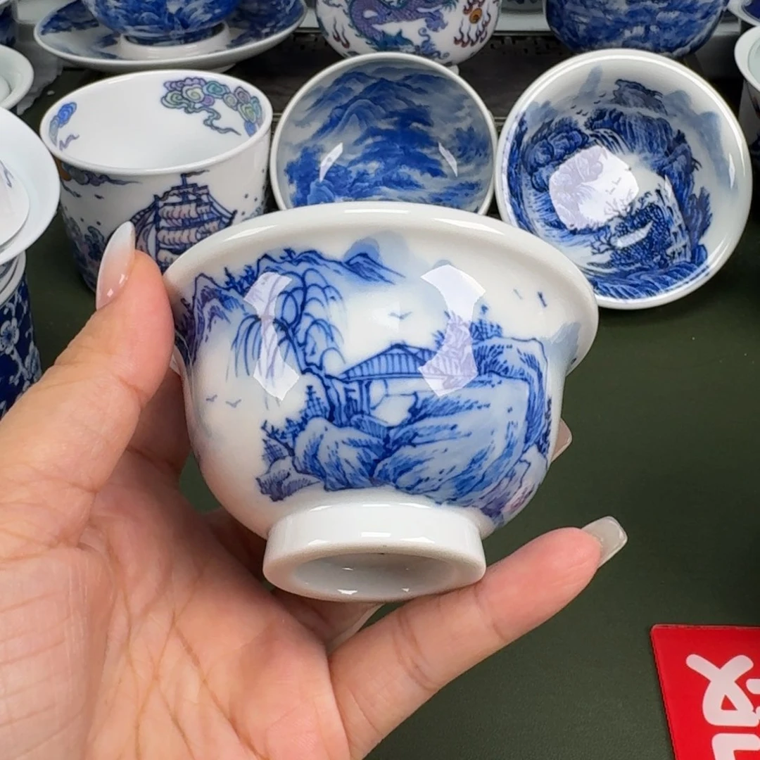 景德镇景德镇纯手工手绘茶器蒙蒙383