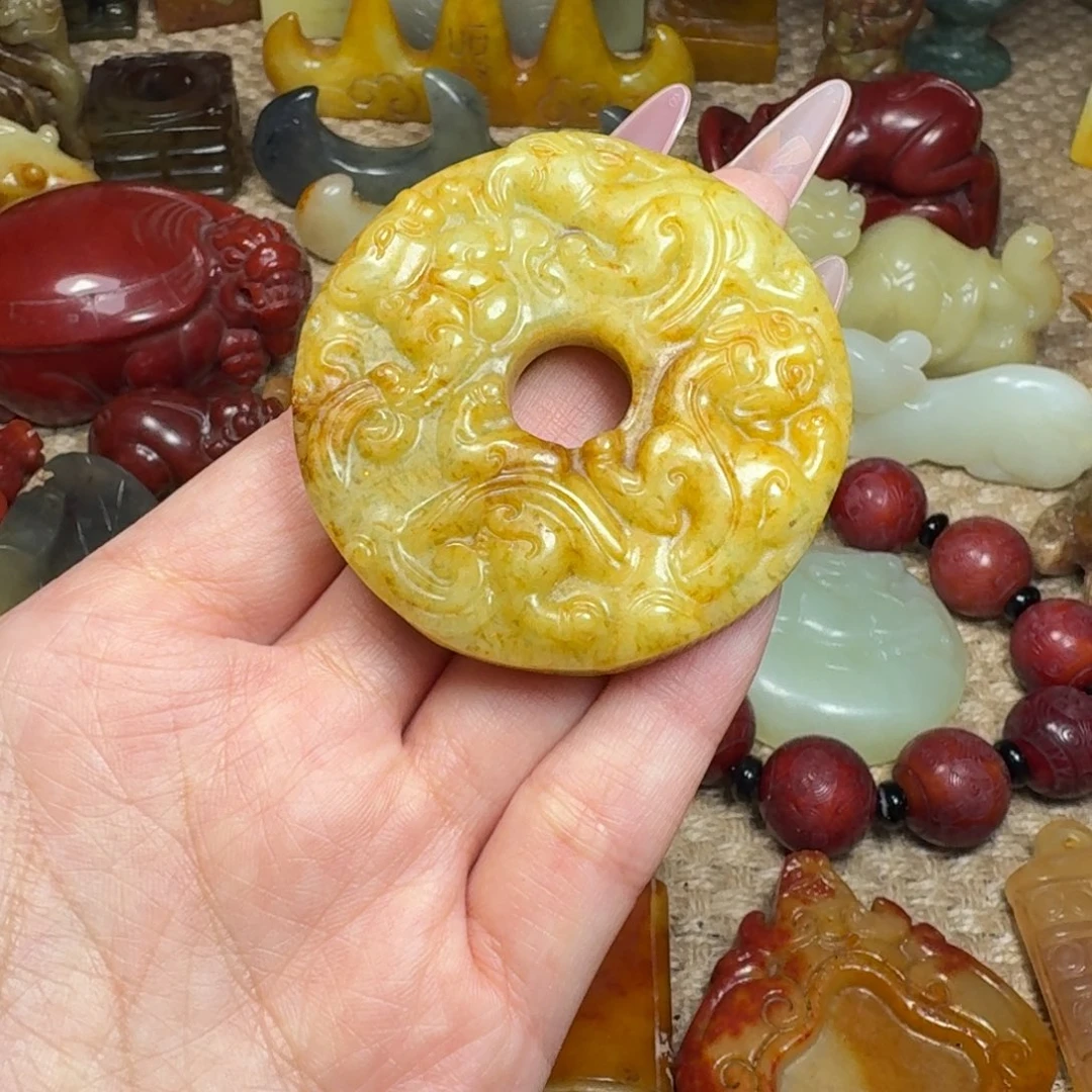 吊坠白玉菩提挂件