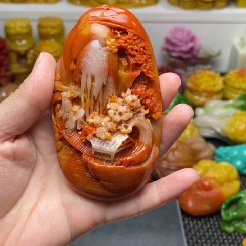 奇石手把件清仓特价